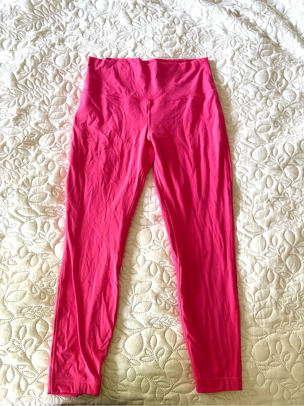 Lululemon Align High-Rise Leggings 28” Lip Gloss Pink Size 12 - Picture 2 of 6